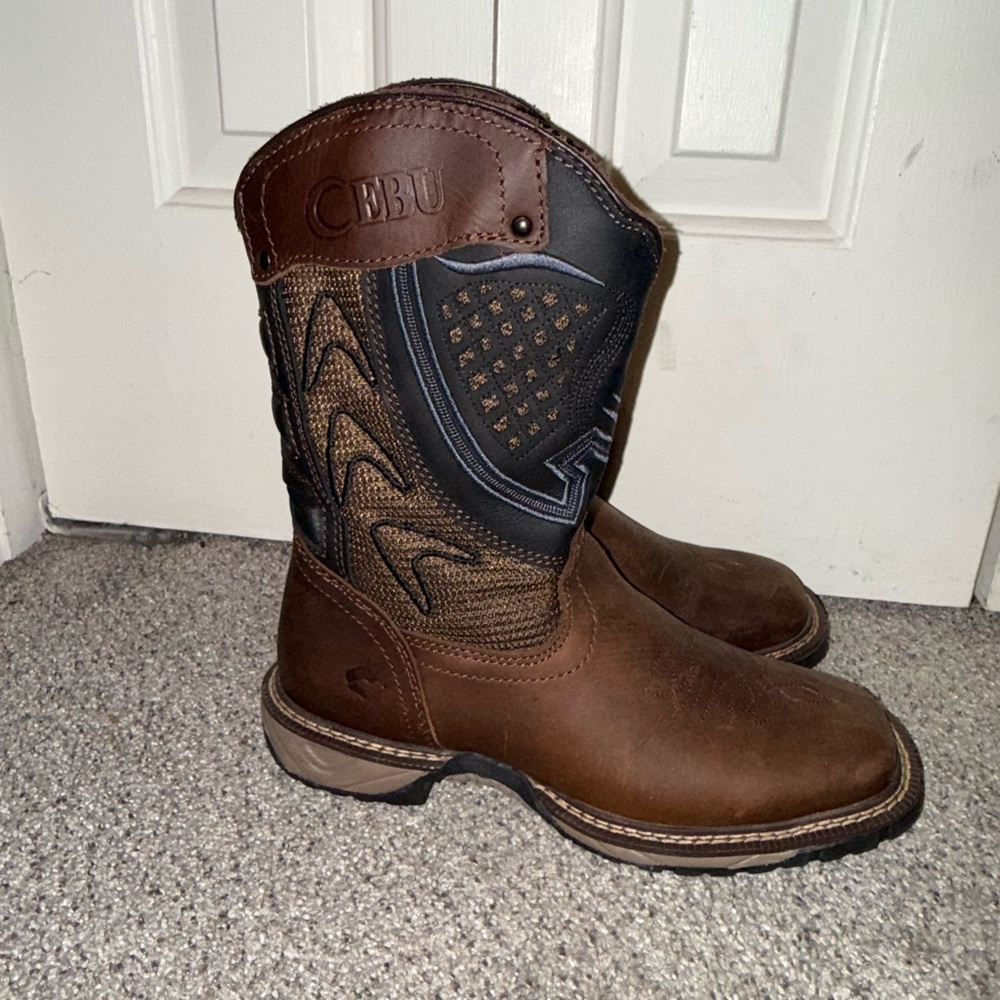Men's Brown Western Boots